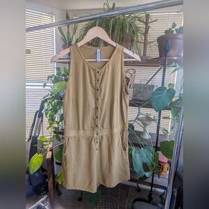 RVCA Brown Sleeveless Top